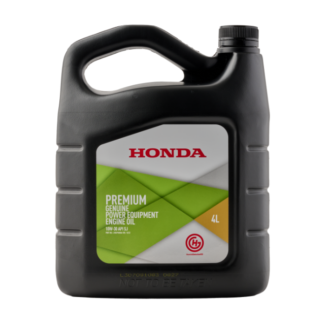 Honda 10W/30 Oil, 4 Litre Bottle | Honda Outdoors