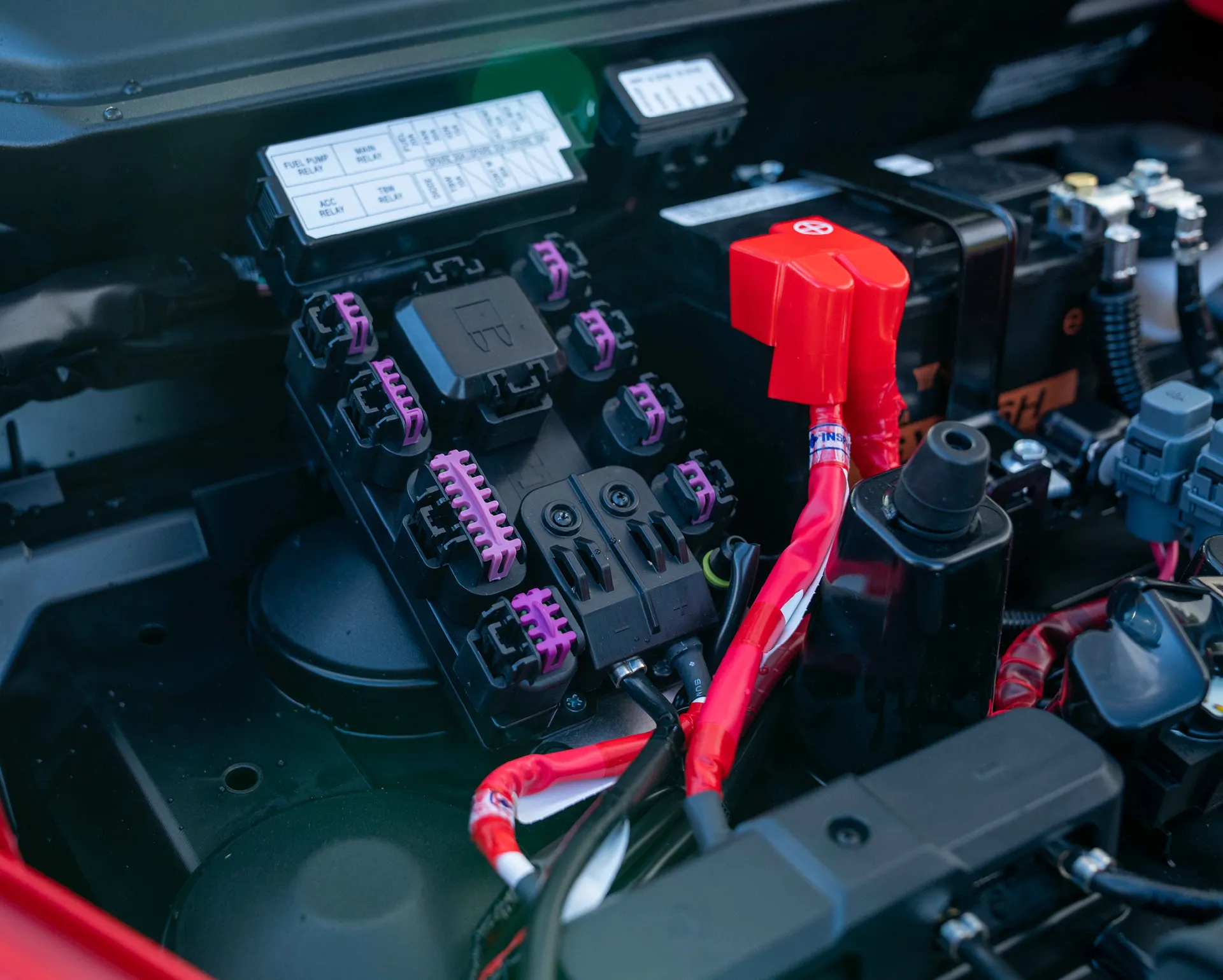 Honda Pioneer 1000 dedicated accessory fusebox and relay panel